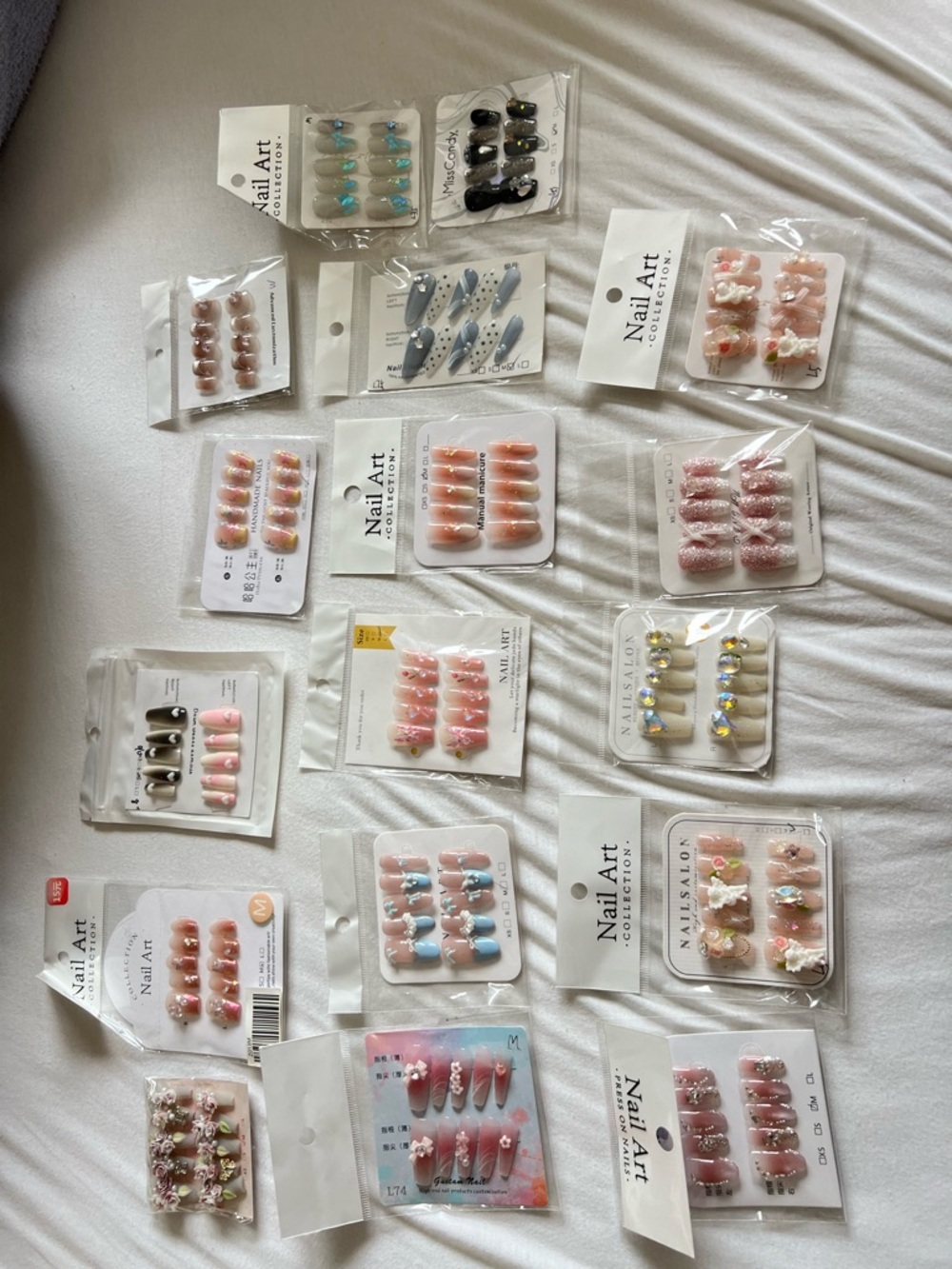 Press On Nails Bundle of 17